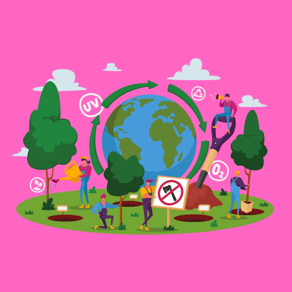 graphic of planet